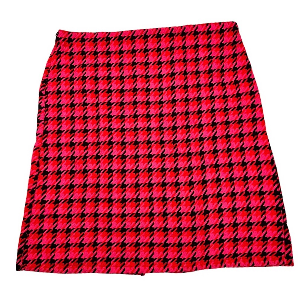 Shein curve tweed skirt